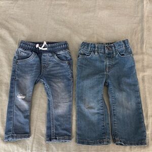 2 Toddler Jeans 12 month